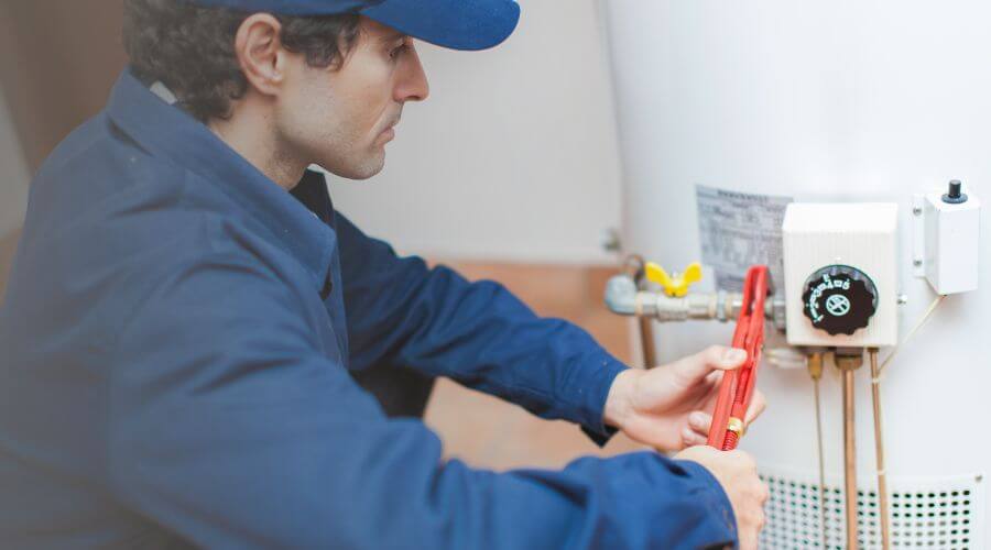 Local tankless water heater installation in Washington Navy Yard, DC